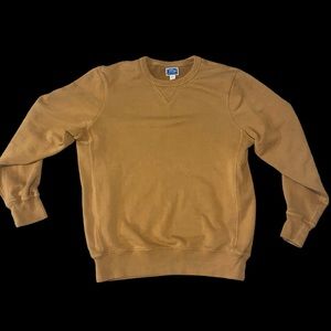 J. Crew Men’s Medium Tall Garment-dyed French Terry Crewneck Sweatshirt